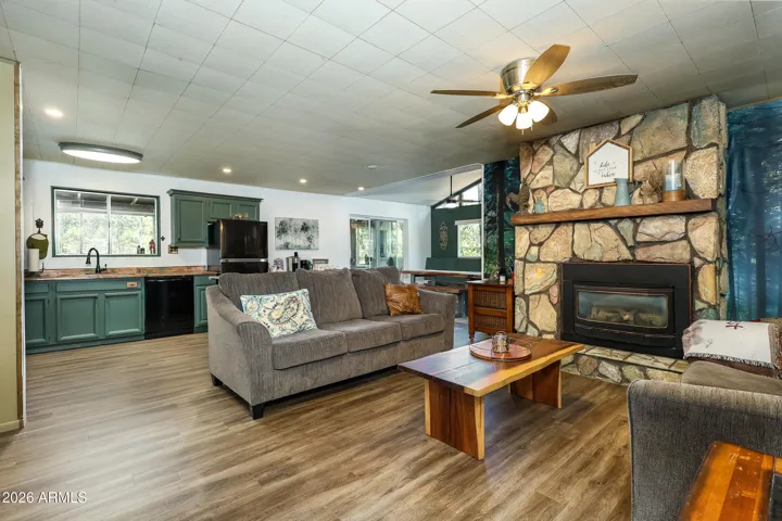 open floor plan