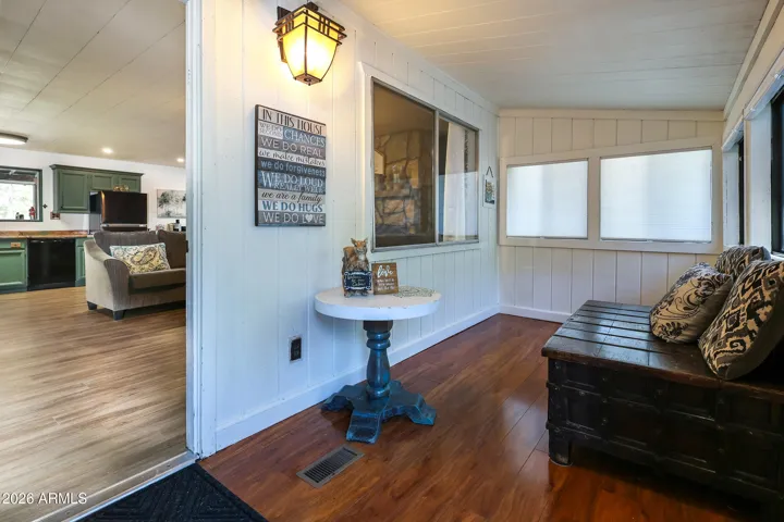 Mud room as you enter