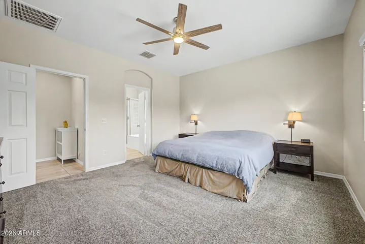 Spacious Primary Bedroom.