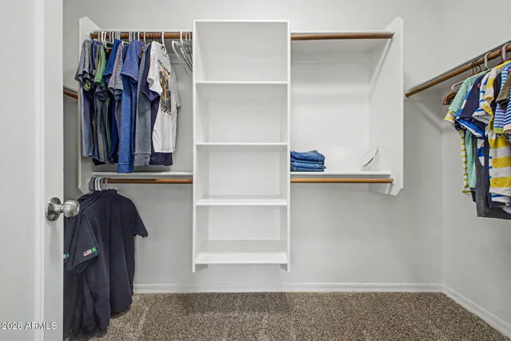 Primary Walk-in Closet.