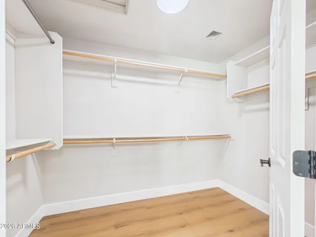 Huge Primary Closet