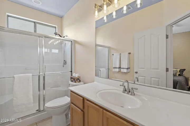 New vanity light fixture and new towel bars