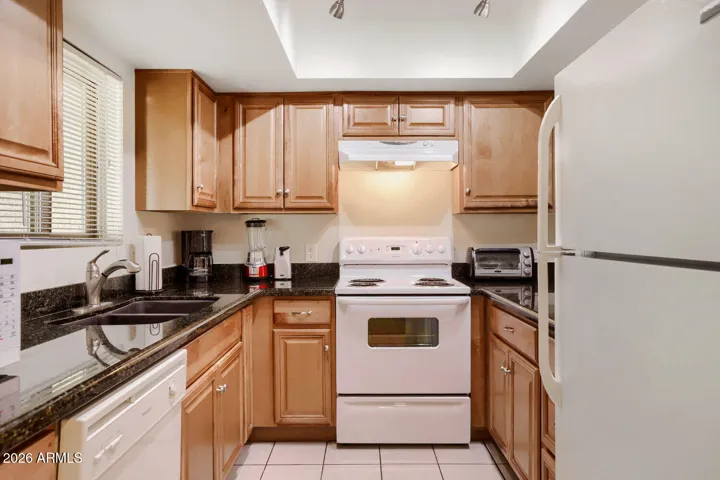 Updated and bright, all kitchen items are included in the sale