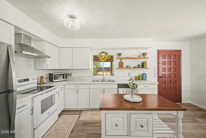 Remodeled kitchen