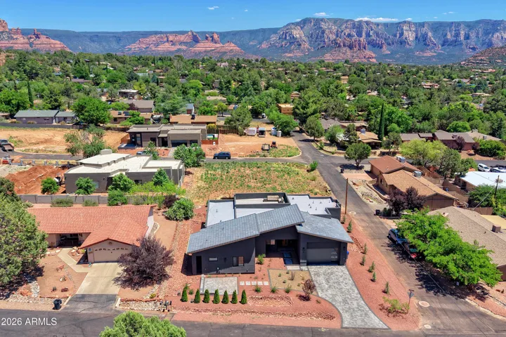 Aerial view -Corner Lot