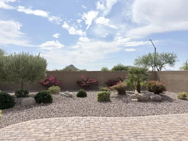 Backyard with Mountain Views