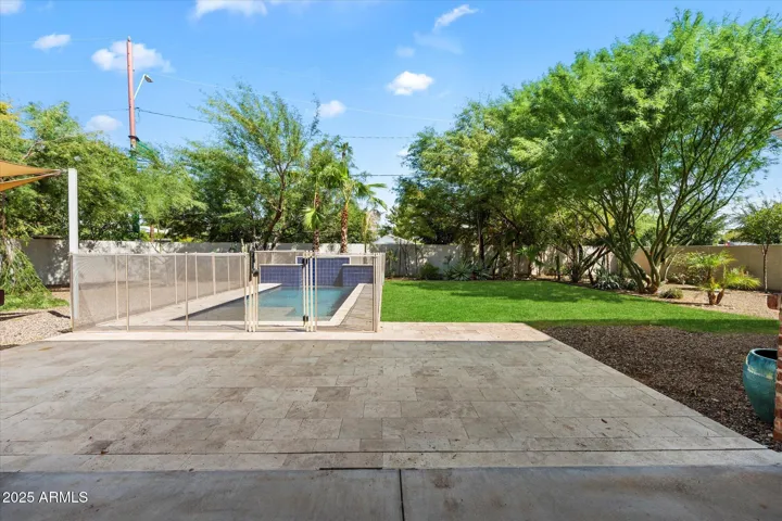 Pool + Grassy Area