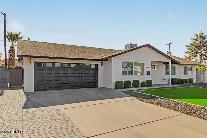 Oversized driveway