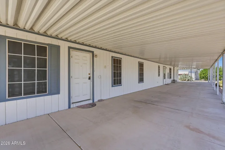 North Carport/ Entry
