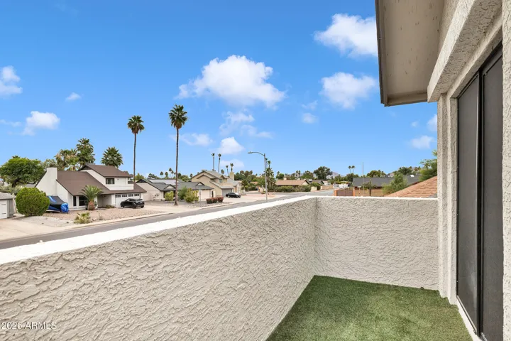 Front balcony
