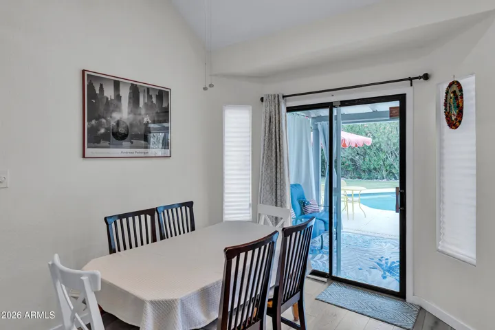 Dining area