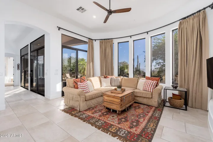 Family Room off of kitchen