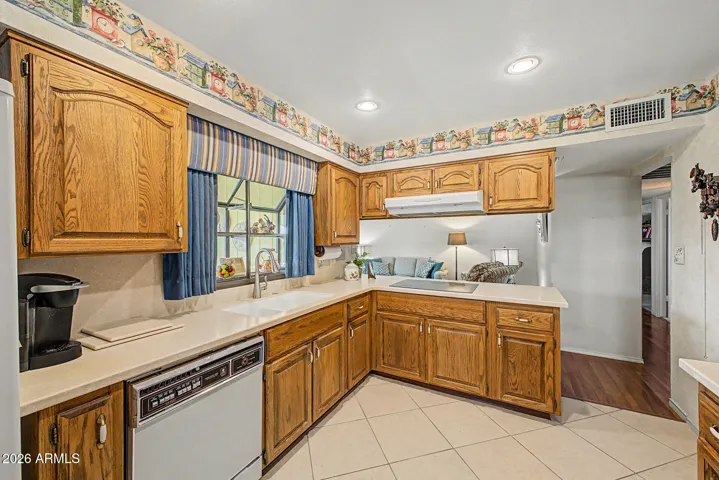 Reverse Kitchen View