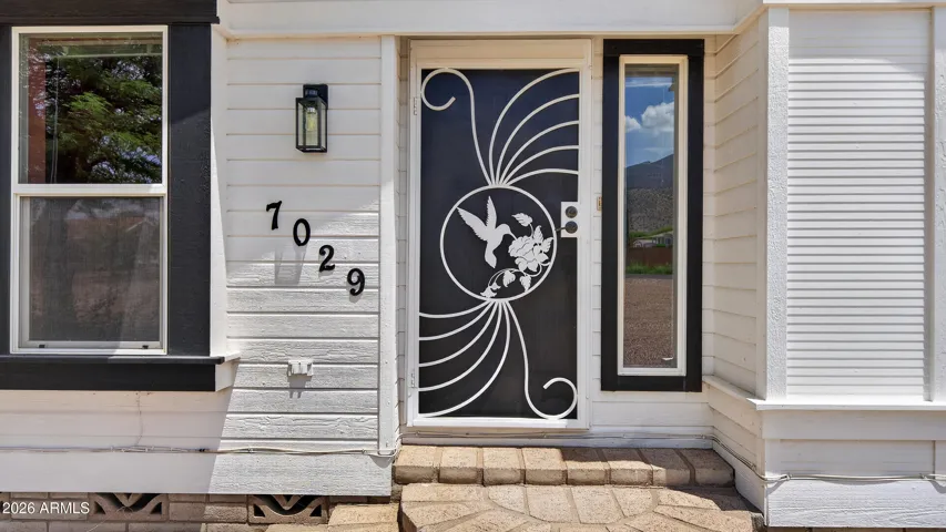 7029 & front door