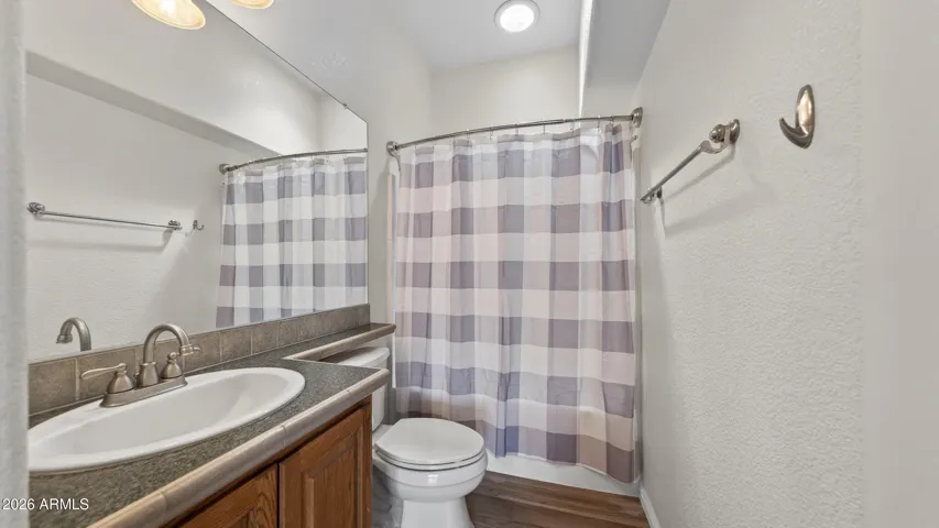 Spare bathroom