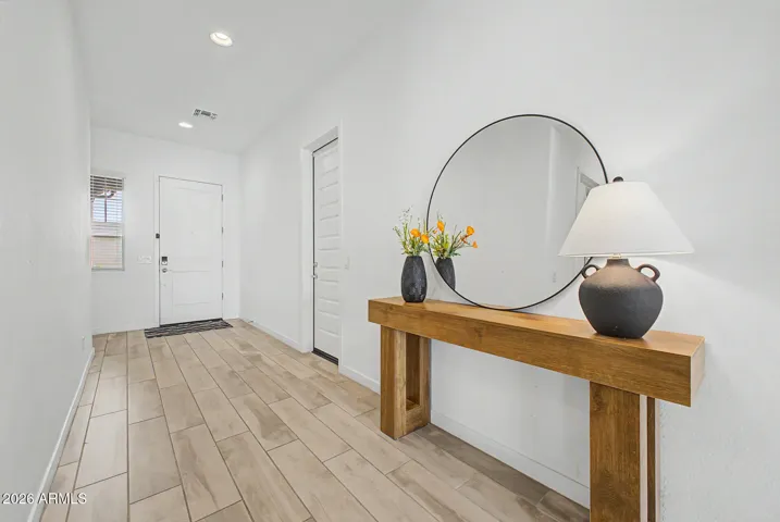 Main entry hallway