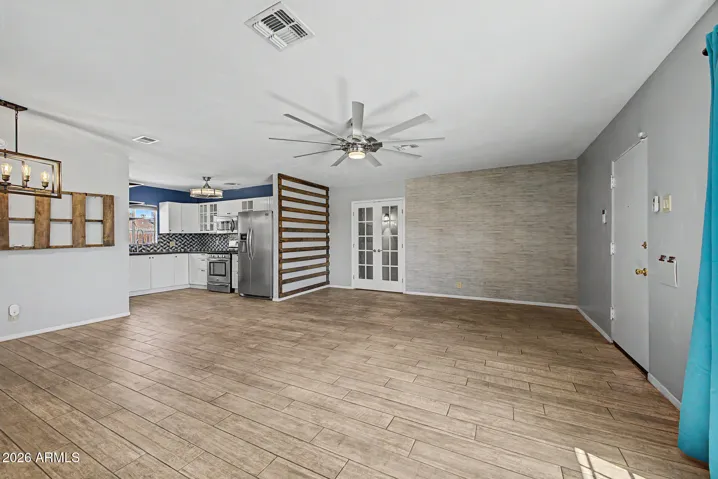 Dining Area and Living Room