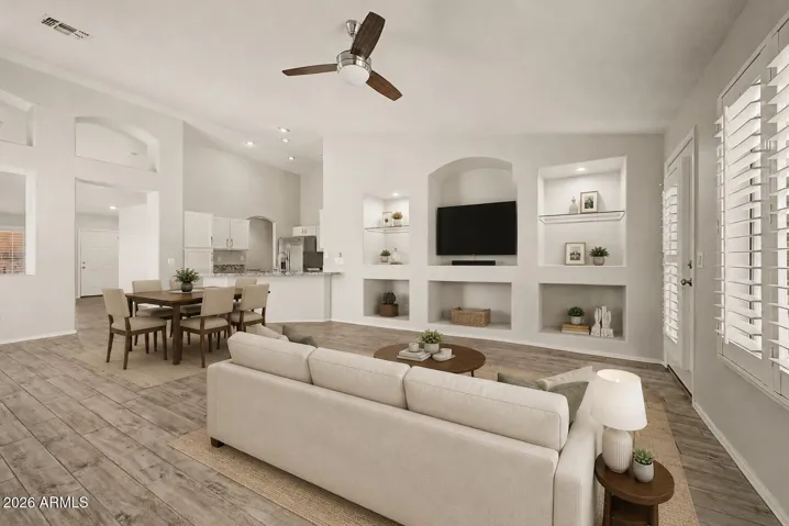 Living Room / Great Room - Virtually Staged