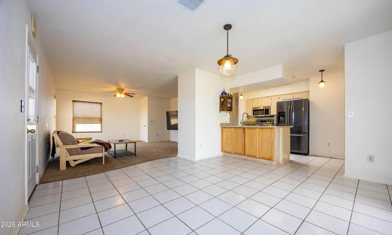 dining room next to living room.