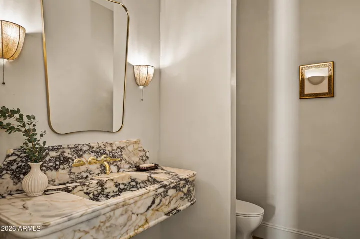 Powder Bath + Vintage Scones
