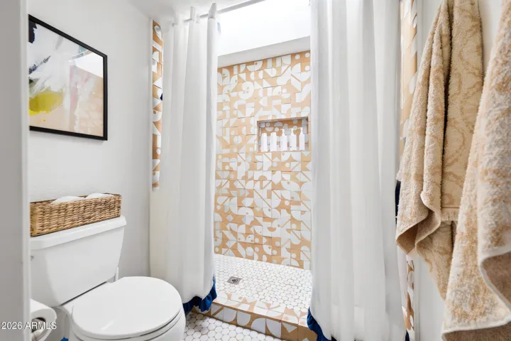 Primary Shower redefined with Moroccan tile