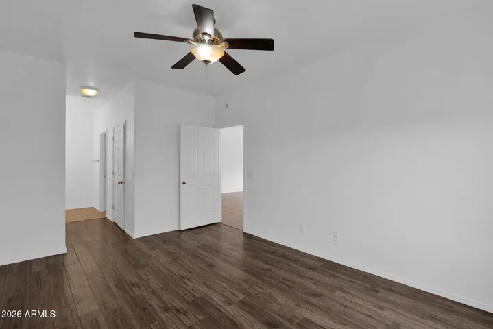Primary with en suite bath room.
