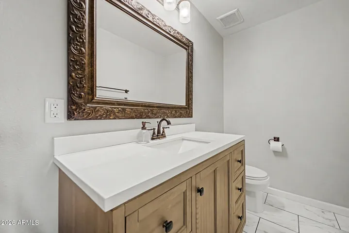 updated bathrooms!