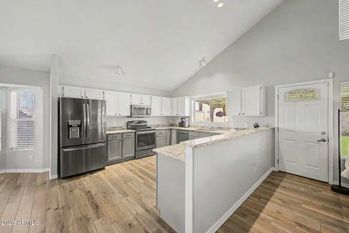Upgraded kitchen