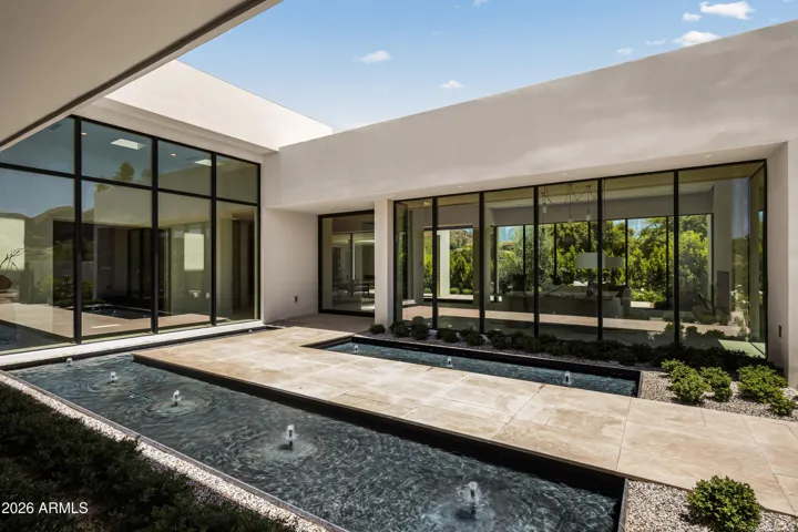 Privately Gated Front Courtyard