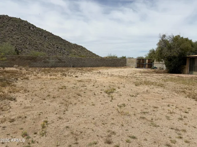 Backyard/view