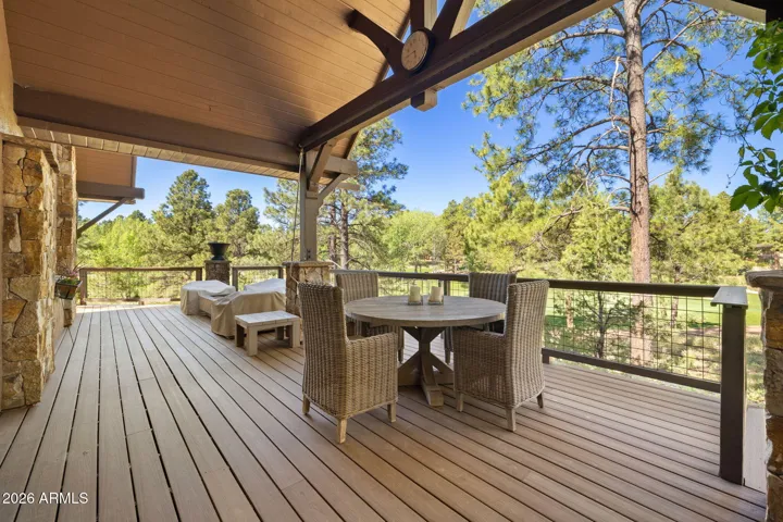 extended wrap around deck