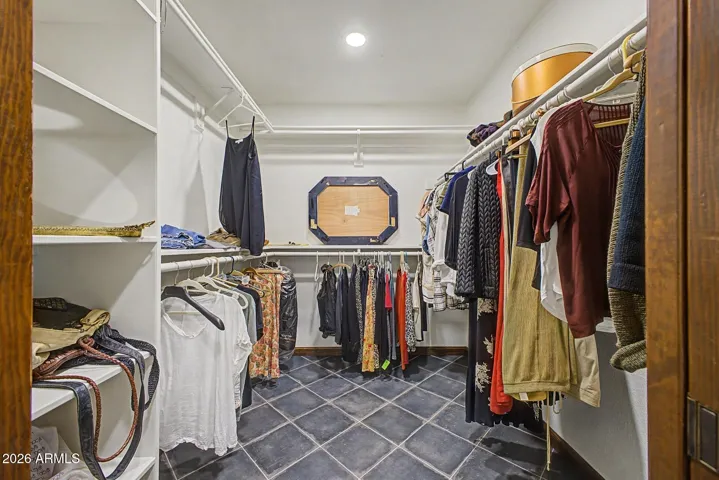 Master Walk-in Closet