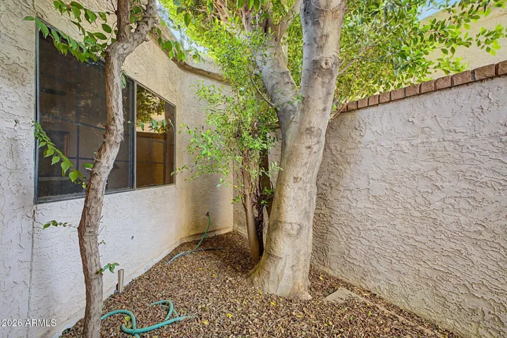 Private Patio off of Bedroom #2 and Office/Den