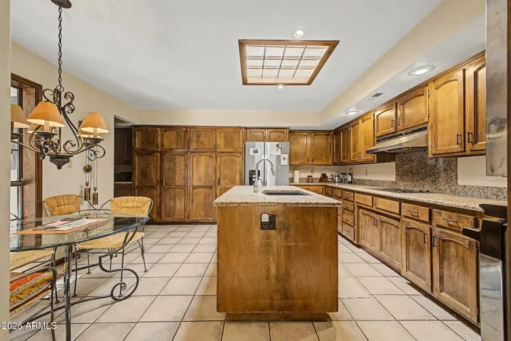 Lots of Cabinets with Double Pantry