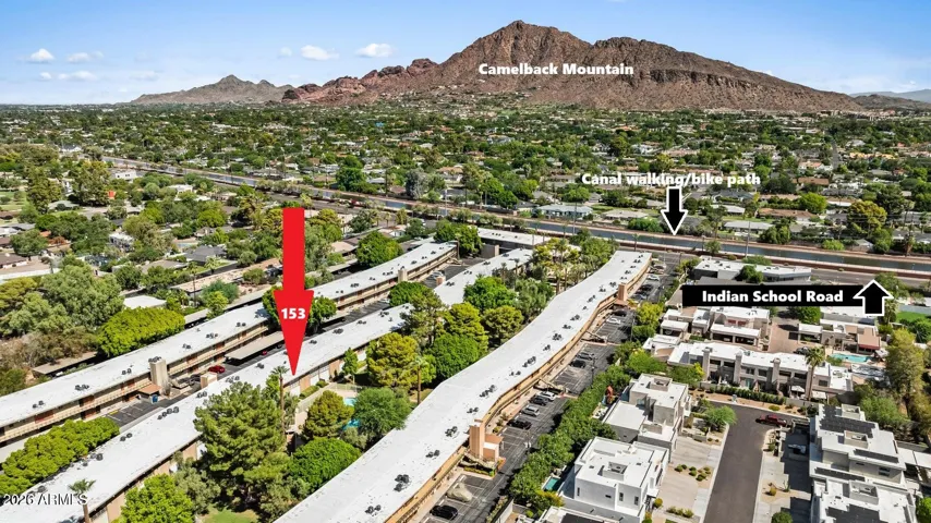 Looking North to Camelback Mountain
