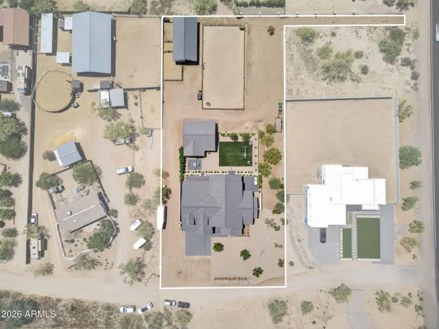 Aerial footprint of property