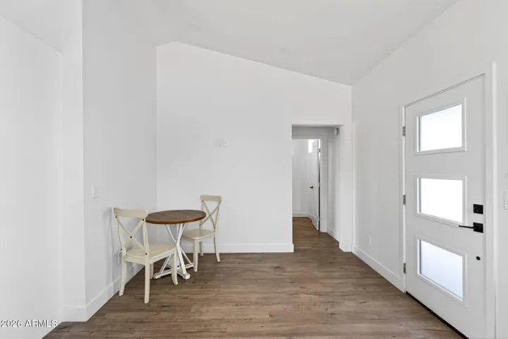 Guest casita dining area