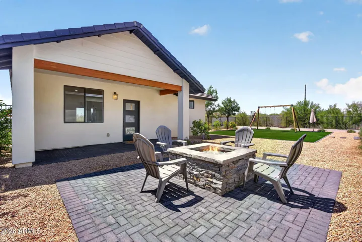 guest casita with fire pit