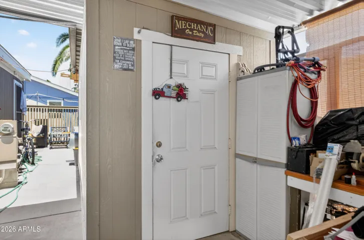 TWO storage sheds on the property!