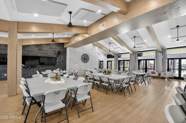 Rec Center where you can host events and attend fun community events!