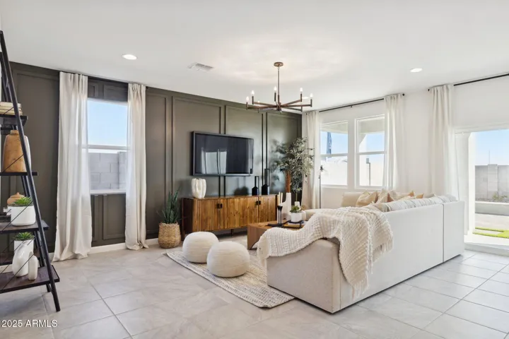 Photo from model home