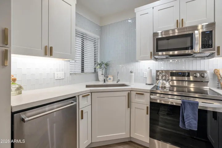 Soft Close cabinetry and gorgeous stainless appliances & Quartz Countertops.