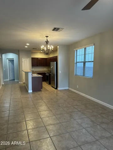 Dining and kitchen