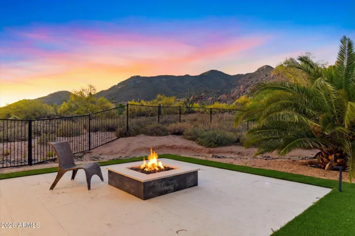 Fire-pit off Primary Suite and amazing Black Mountain Views