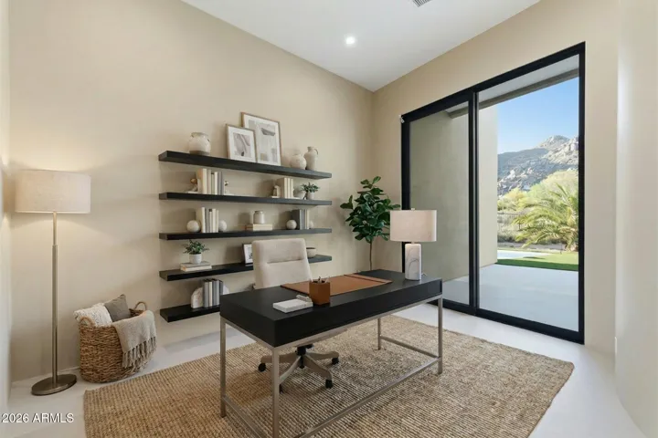 A second view of office area