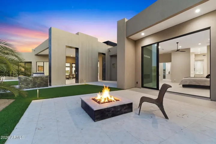 Fire-pit off Primary Suite