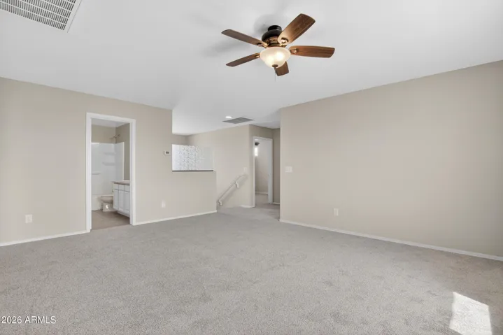 Upstairs loft