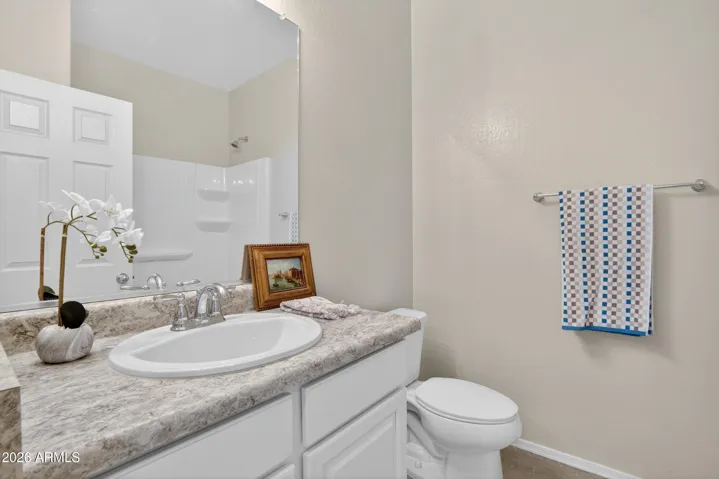 Full downstairs bathroom