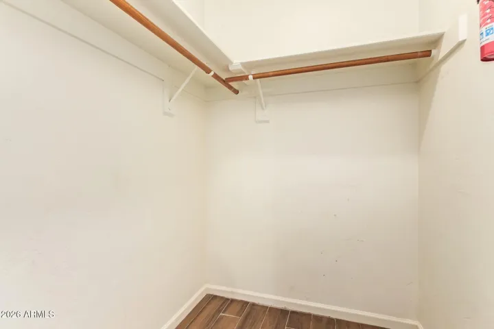 Primary Bedroom has 2 Large Walk-in Closets