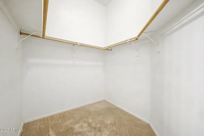Closet in Primary bedroom